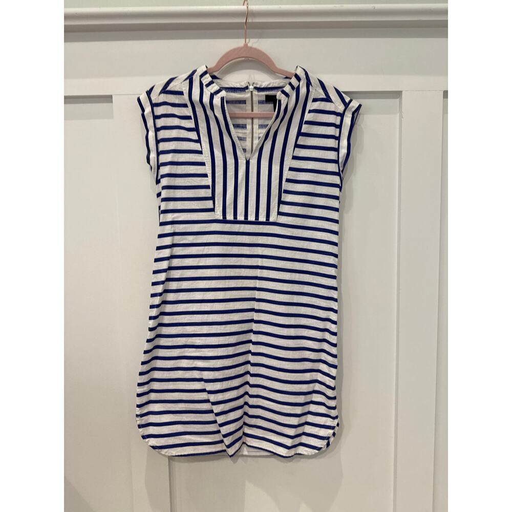 J. Crew and A New Day Summer Dress Bundle (2) Striped Linen, sz XS - Picture 6 of 14